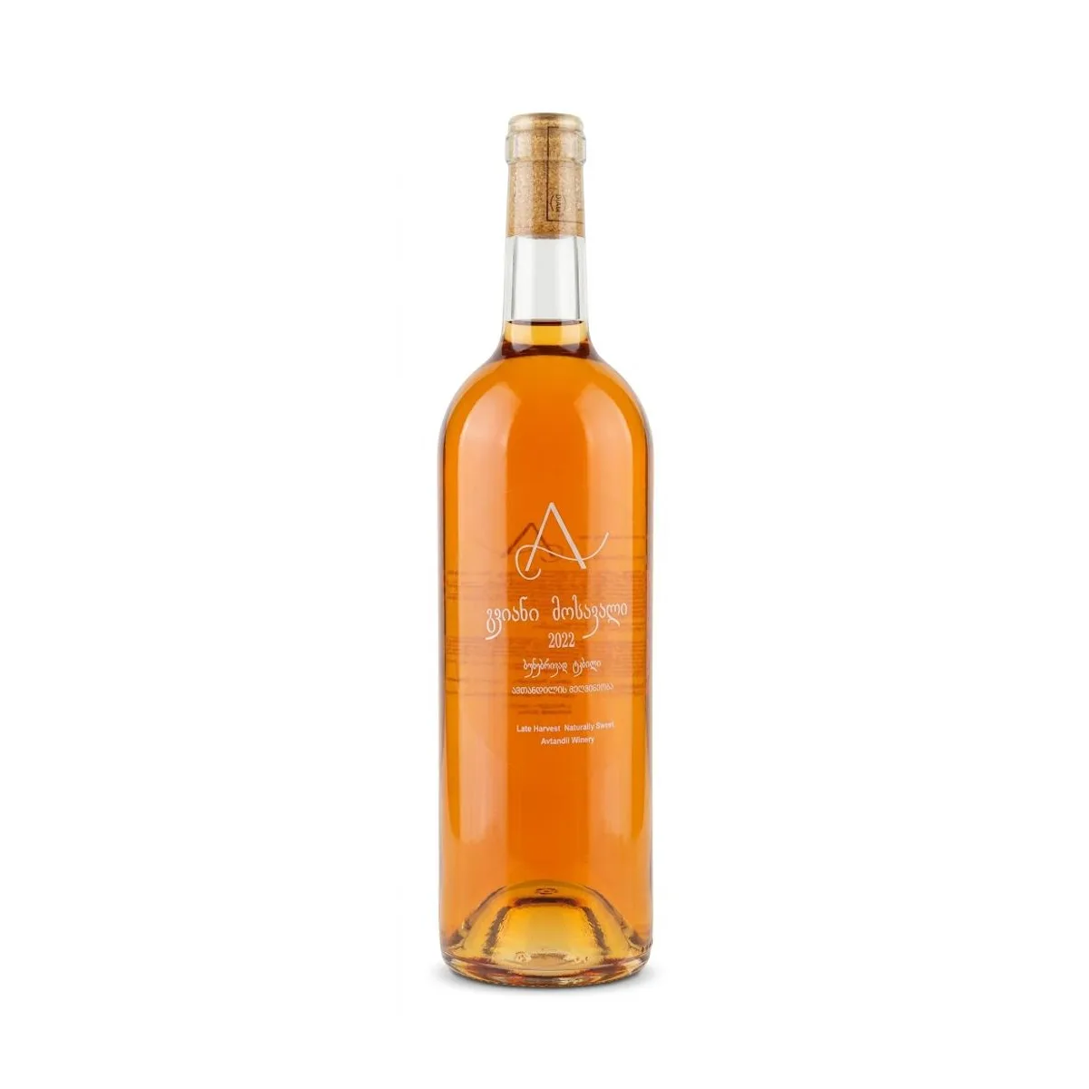 Late Harvest Naturally Sweet Fortified 2022 — AVTANDIL WINERY, Amber, Kakheti