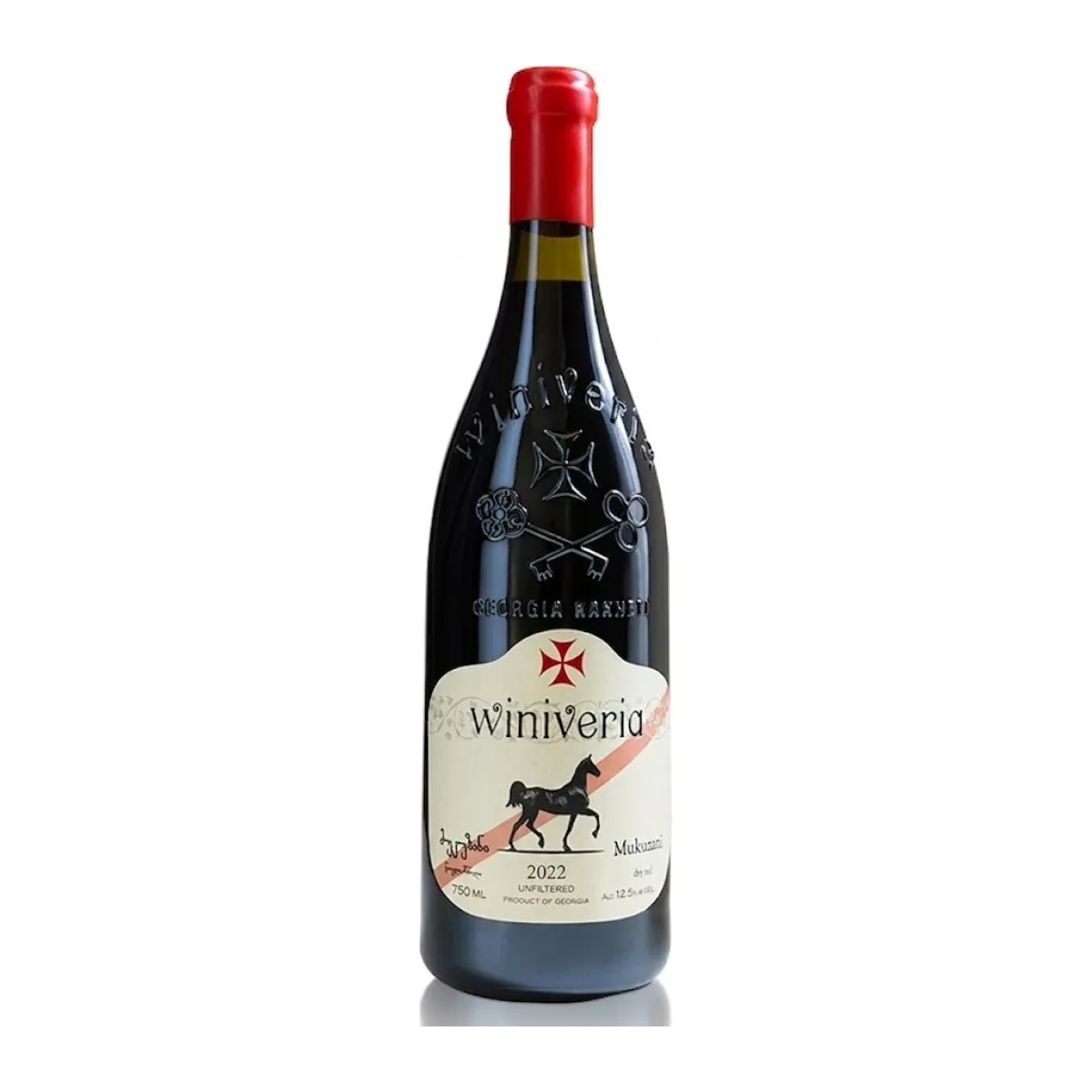 Mukuzani 2022 — WINIVERIA, Red, Kakheti