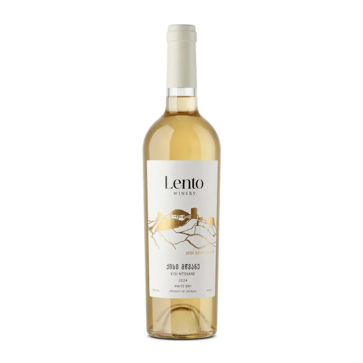 Kisi • Mtsvane 2024 — BRITSA - LENTO WINERY, White, Kakheti