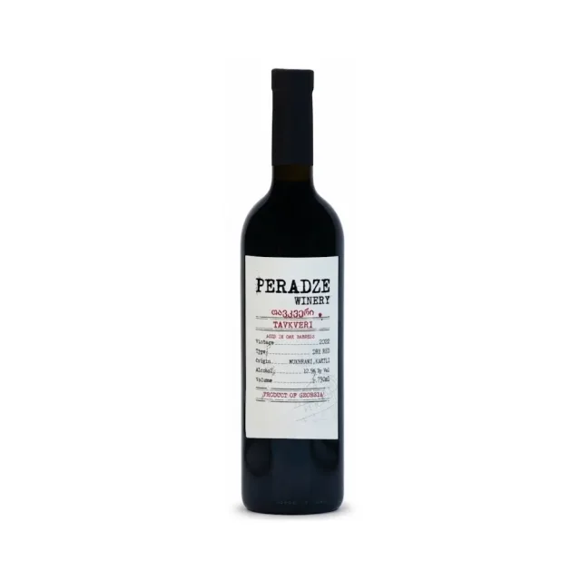 Tavkveri 2022 Oak Aged — PERADZE WINERY, Red, KARTLI