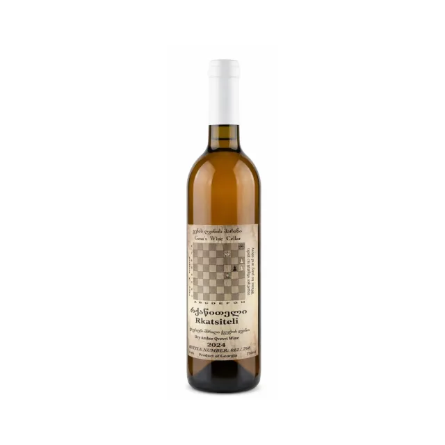Rkatsiteli Qvevri 2024 — GENA'S WINE CELLAR, Amber, Kakheti