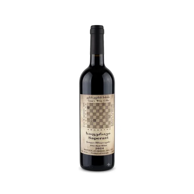 Saperavi Qvevri 2024 — GENA'S WINE CELLAR, Red, Kakheti