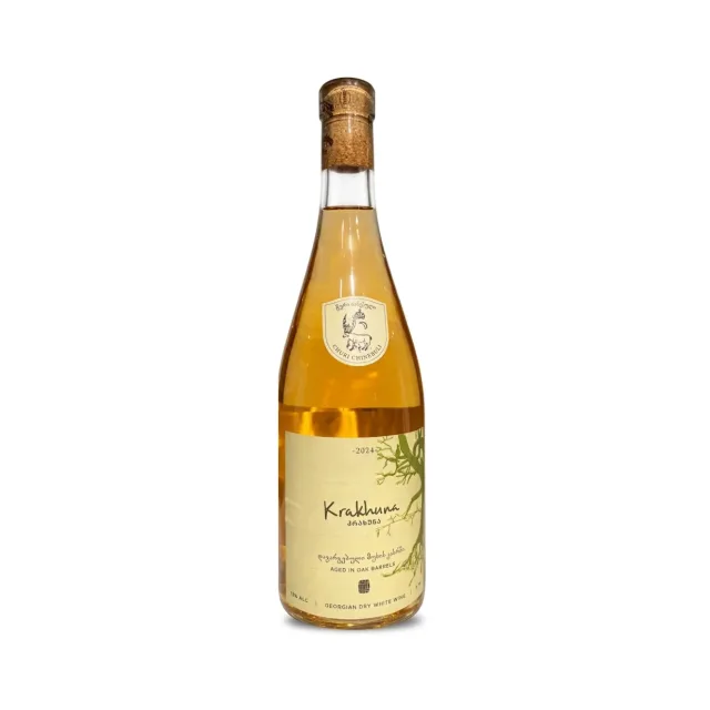 Krakhuna Oak Barrel Aged 2024 — CHURI CHINEBULI, White, imereti